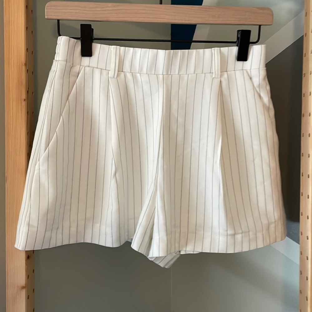 Forever 21 Pinstripe Shorts, Size - Small